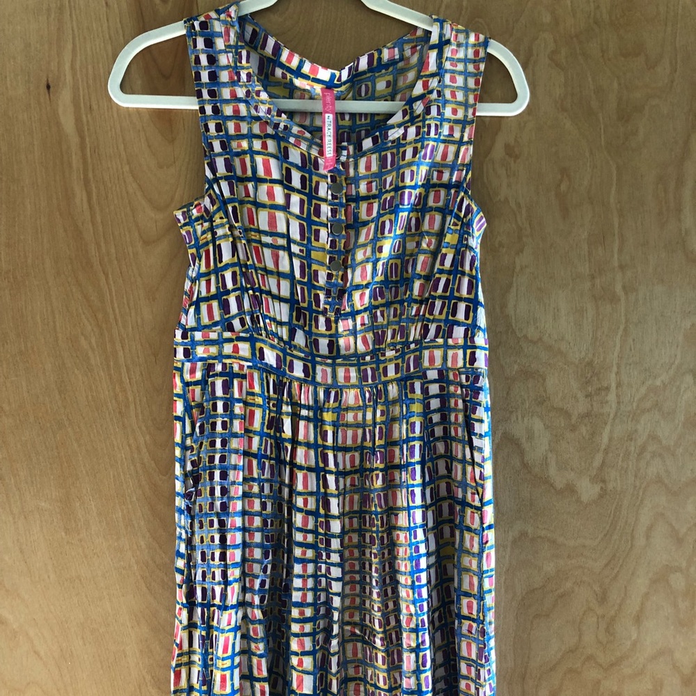 Anthropologie Trace Reese Printed Dress